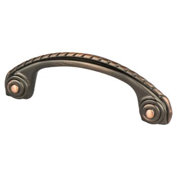 Verona Bronze Roped Pull 3in. – 9373-10VB-P