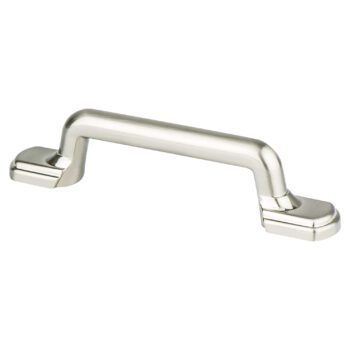 Brushed Nickel Rounded End Pull 3in. – 9378-1BPN-P