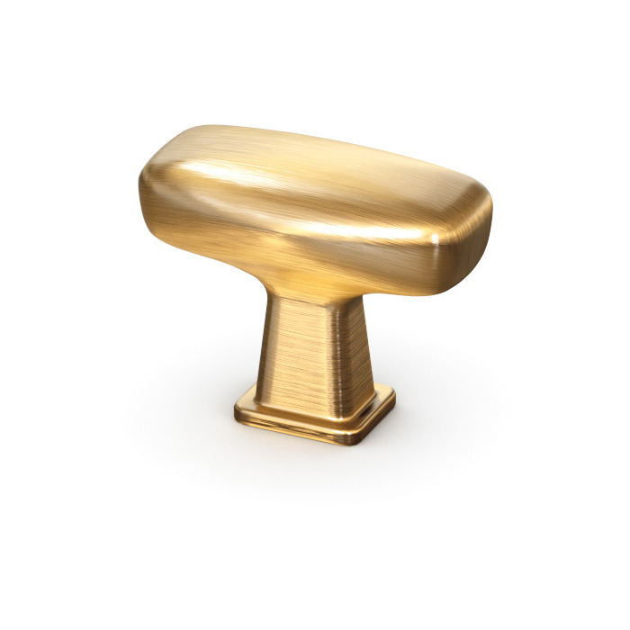 Radiant Knob Modern Brushed Gold