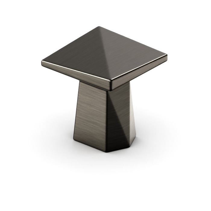 Trillion Knob Vintage Nickel