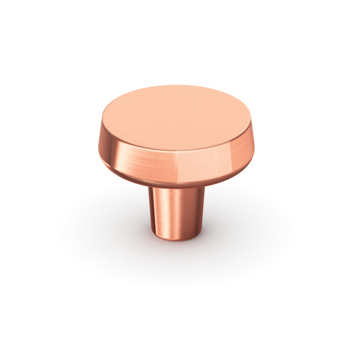 Halo Knob Brushed Copper