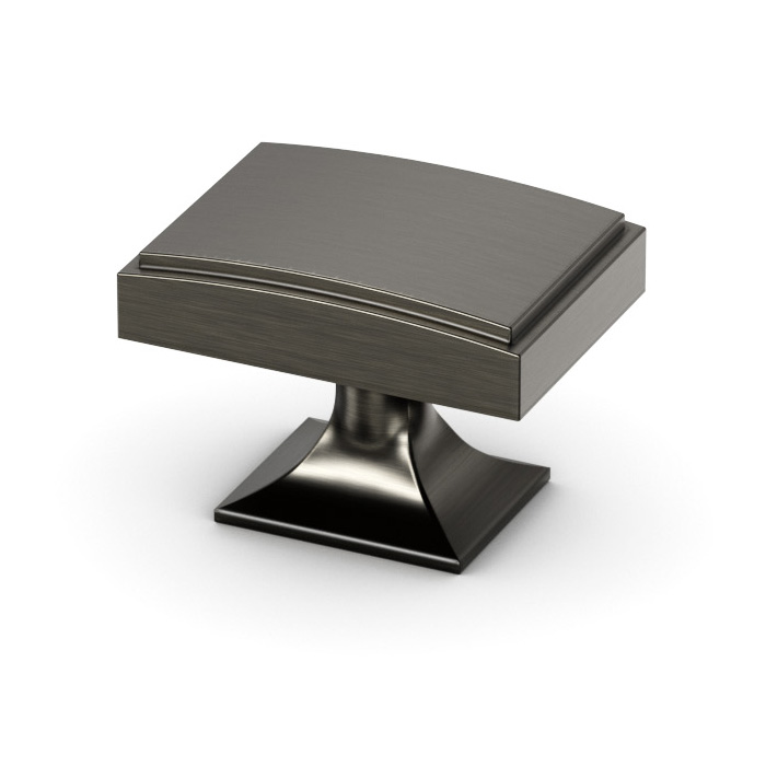 Rectangular Knob Vintage Nickel