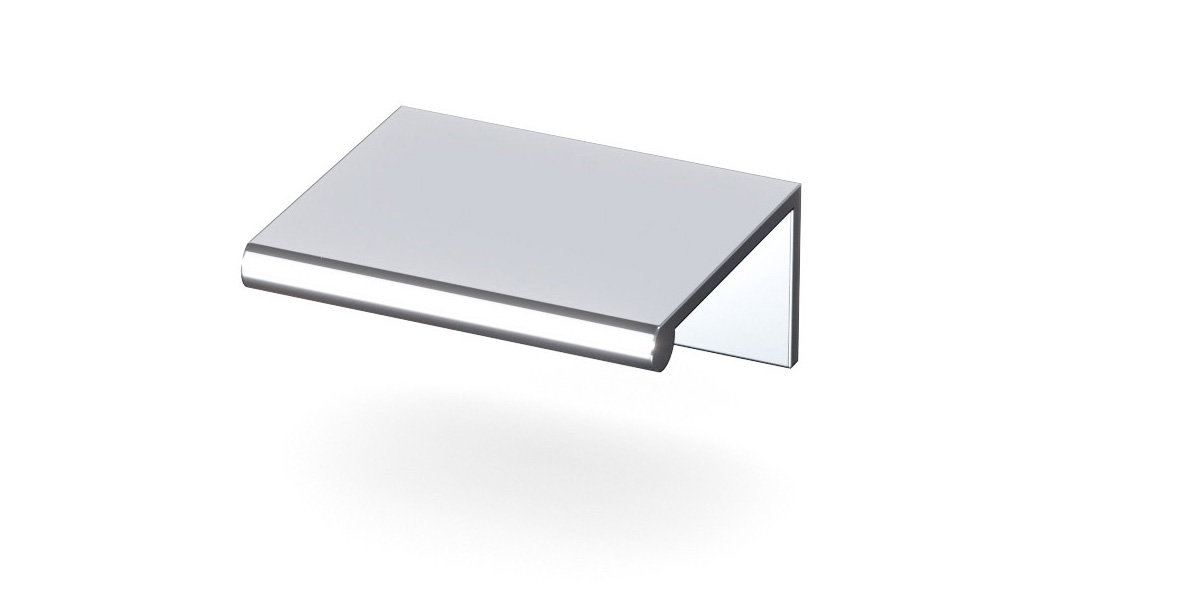 Tab Pull - 1 3/4" Polished Chrome