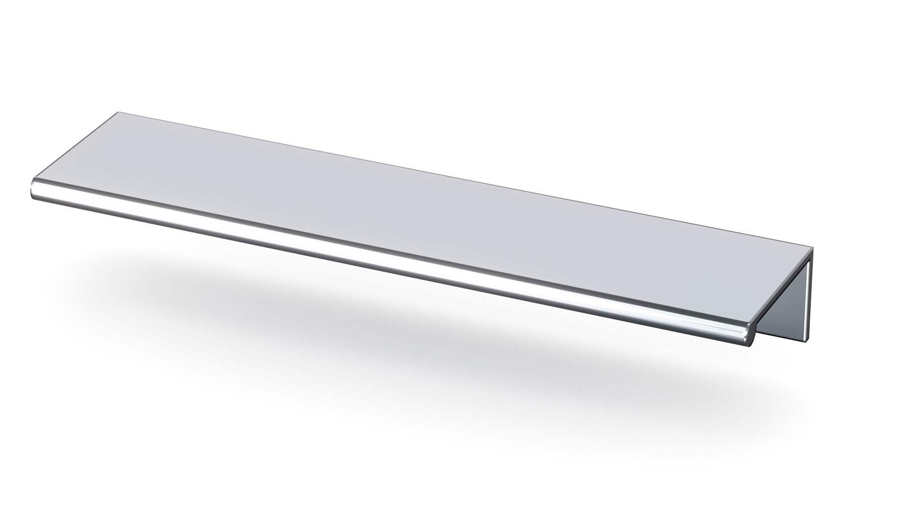 Tab Pull - 6" Polished Chrome