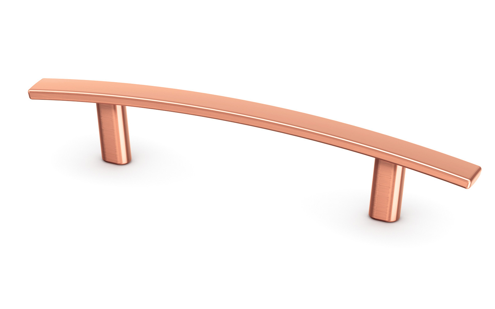 Bow Pull - 6 13/16" Brushed Copper