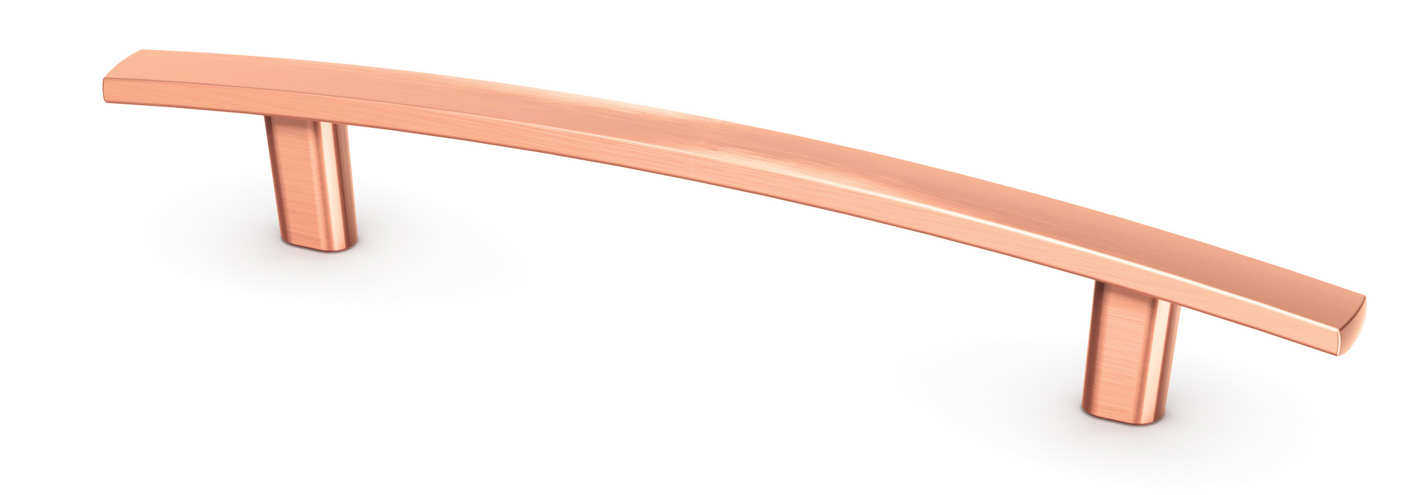 Bow Pull - 7 13/16" Brushed Copper