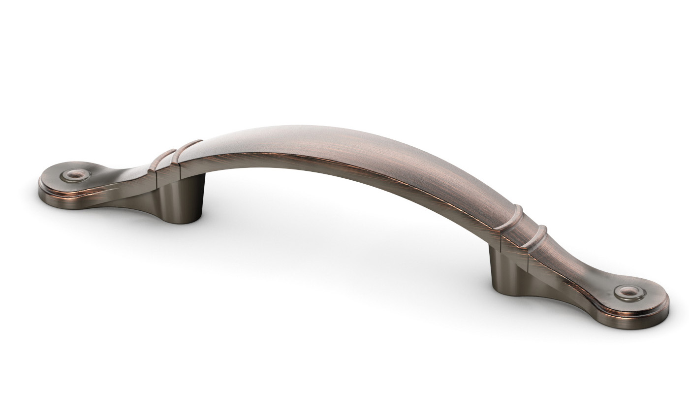 Ringed Arch Pull Verona Bronze