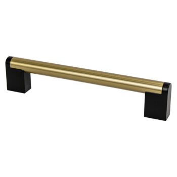 Modern Brushed Gold and Matte Black Pull 160mm – 2191-9MDB55-P