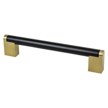 Matte Black and Modern Brushed Gold Pull 160mm – 2192-955MDB-P