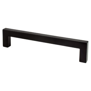 Matte Black Square Pull 128mm – 9014-4055-P