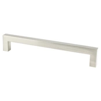 Brushed Nickel Square Pull 160mm – 9015-4BPN-P