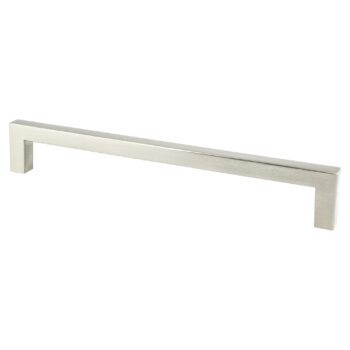 Brushed Nickel Square Pull 192mm – 9018-4BPN-P