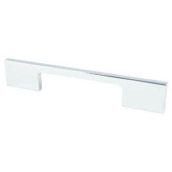 Polished Chrome Rectangle Pull 96mm – 9034-4026-P
