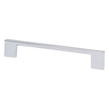 Polished Chrome Rectangle Pull 128mm – 9054-4026-P