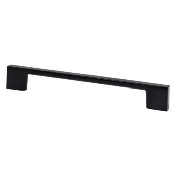 Matte Black Rectangle Pull 160mm – 9057-4055-P