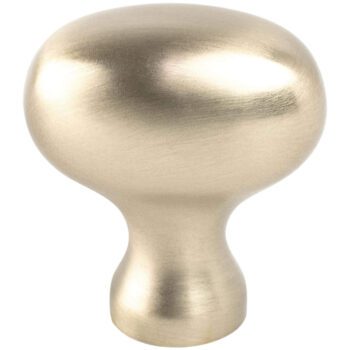 Champagne Oval Knob 1 1/8in. x 3/4in. – 9137-10CZ-P