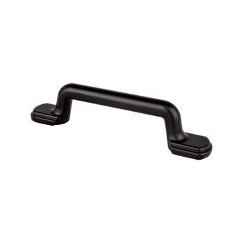 Matte Black Rounded End Pull 3in. – 9189-1055-P