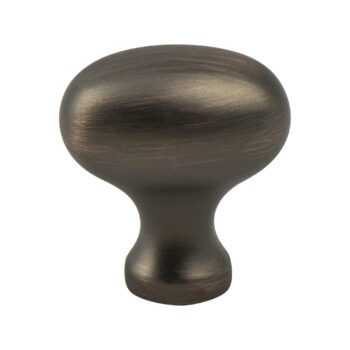 Verona Bronze Oval Knob 1 1/8in. x 3/4in. – 9362-10VB-P