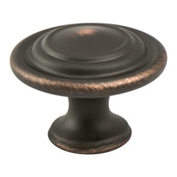 Verona Bronze Ringed Knob – 9365-10VB-P