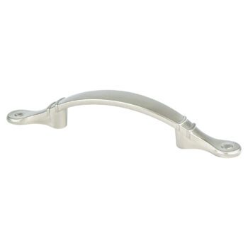 Brushed Nickel Ringed Arch Pull 3in. – 9368-1BPN-P