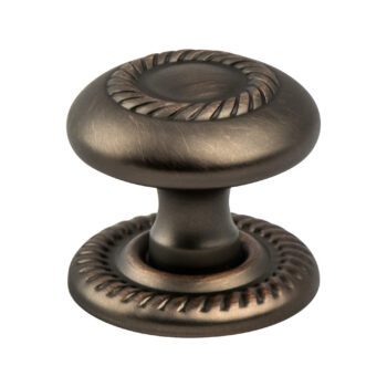 Verona Bronze Roped Knob – 9372-10VB-P
