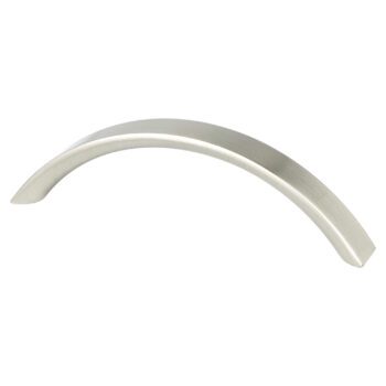 Brushed Nickel Flat Arch Pull 96mm – 9395-1BPN-P