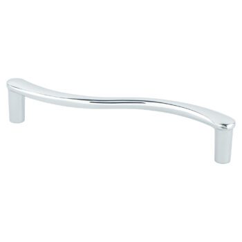 Polished Chrome Wavy Pull 128mm – 9407-4026-P
