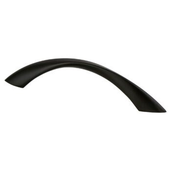 Matte Black Twisted Arch Pull 96mm – 9411-1055-P