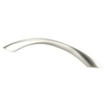 Brushed Nickel Twisted Arch Pull 128mm – 9412-1BPN-P