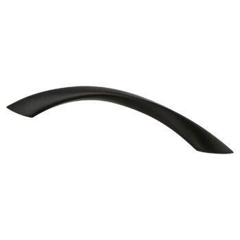 Matte Black Twisted Arch Pull 128mm – 9414-1055-P