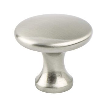 Brushed Nickel Narrow Round Knob – 9429-1BPN-P