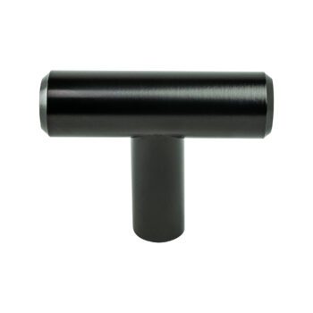 Black T-Bar Knob 1 9/16in. x 7/16in. – 9547-2055-P